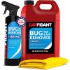 imageCarfidant Bug Remover for Cars Exterior with Ceramic Coating  Easily and Safely Clean Bug Splatter Bird Poop  18oz with Microfiber Towel  Gallon