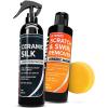 imageCarfidant Scratch ampamp Swirl Remover with Ceramic Silk  Remove Paint Scratches with Ceramic Coating Spray  High Gloss Hydrophobic Protection  Detailing Kit