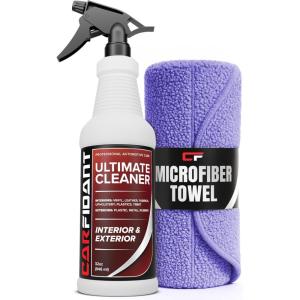 imageCarfidant Interior Car Cleaner  Removes Stains ampamp Deep Cleans Car Seats Leather Fabric Upholstery Plastic Dashboard ampamp More  Car Cleaning Kit ampamp Interior Detailer Spray  18oz32 Fl Oz Pack of 1
