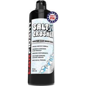 imageCarfidant Salt Crusher  Car Wash Soap for Salt and Grime Removal  Thick Snow Foam Formula  Prevents Corrosion Gently Cleanse and Eliminate Dirt  Shampoo Works with Foaming Cannon ampamp Bucket  128oz16 Fl Oz Pack of 1