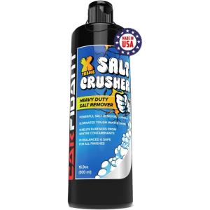 imageCarfidant Xtreme Salt Crusher  Boat Wash Soap ampamp Salt Remover  Marine Engine Flush ampamp Road Salts Neutralizer  Heavy Duty Cleaner for Boats Jetskis Cars  1 Gallon 128 fl oz16 fl oz
