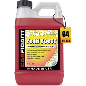 imageFoam Boost OffRoad ampamp ATV Wash Soap  Heavy Duty pHBalanced Car Wash for Trucks UTVs RVs ampamp Dirt Bikes  Quick Rinse No Residue  Works with Foam Cannons Guns ampamp Buckets  1 Gallon64 Fl Oz Pack of 1