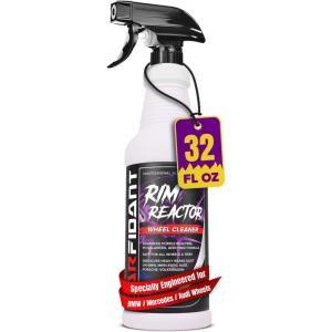 imageCarfidant Rim Reactor Wheel Cleaner Spray  Safe for BMW Mercedes Audi VW ampamp Porsche  Removes Brake Dust ampamp Grime  Dilutable pH Neutral NonAcidic  16 fl oz32 Fl Oz Pack of 1